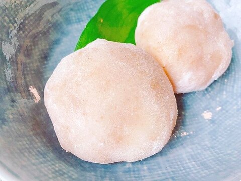 エビ殻で「エビ餅」